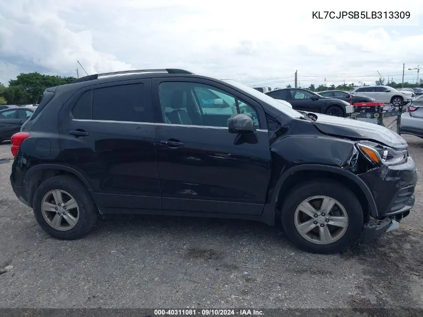 KL7CJPSB5LB313309 2020 Chevrolet Trax 1Lt