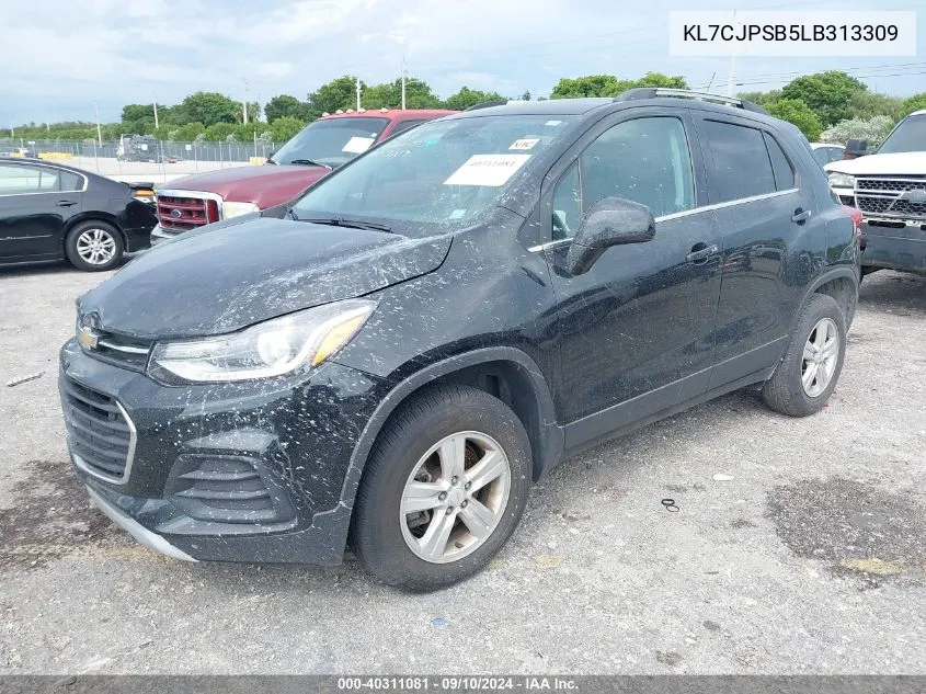 KL7CJPSB5LB313309 2020 Chevrolet Trax 1Lt