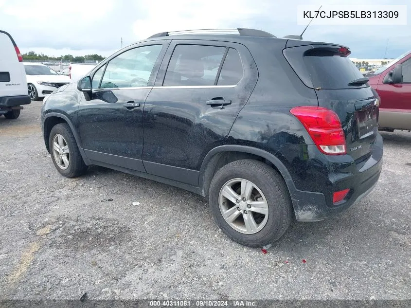 KL7CJPSB5LB313309 2020 Chevrolet Trax 1Lt