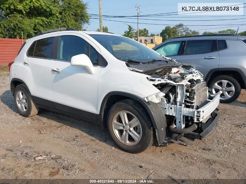 KL7CJLSBXLB073148 2020 Chevrolet Trax 1Lt