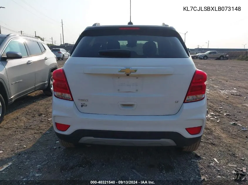 KL7CJLSBXLB073148 2020 Chevrolet Trax 1Lt