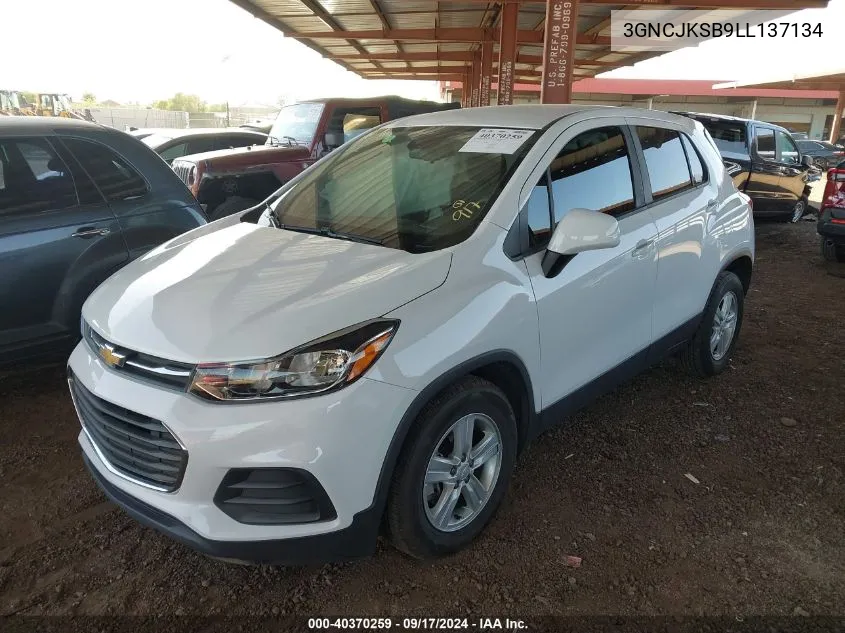 3GNCJKSB9LL137134 2020 Chevrolet Trax Fwd Ls