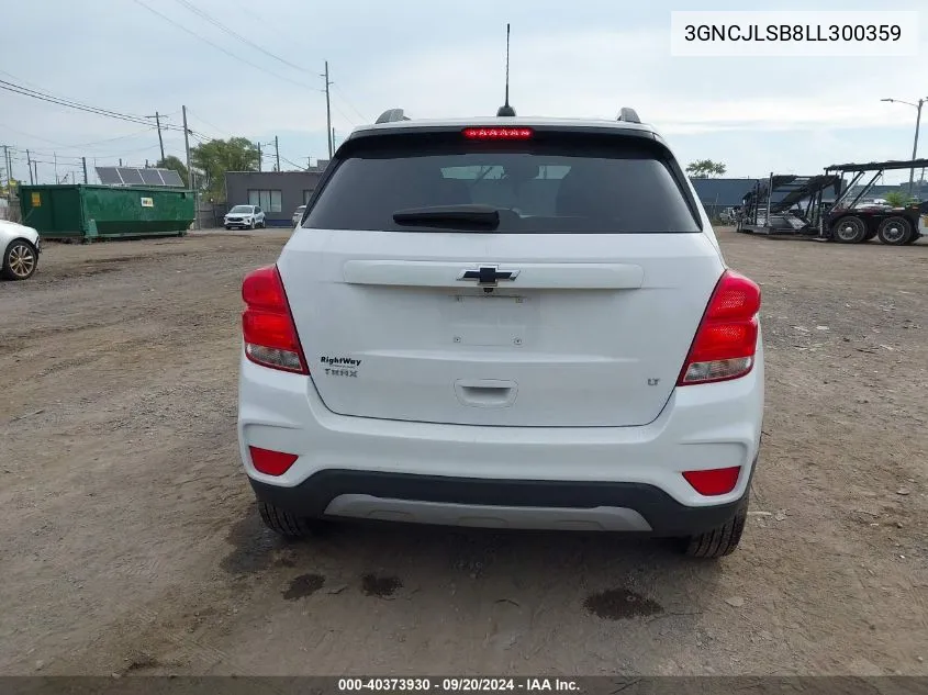 3GNCJLSB8LL300359 2020 Chevrolet Trax Fwd Lt