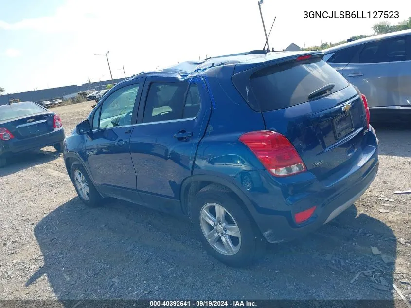 3GNCJLSB6LL127523 2020 Chevrolet Trax Fwd Lt