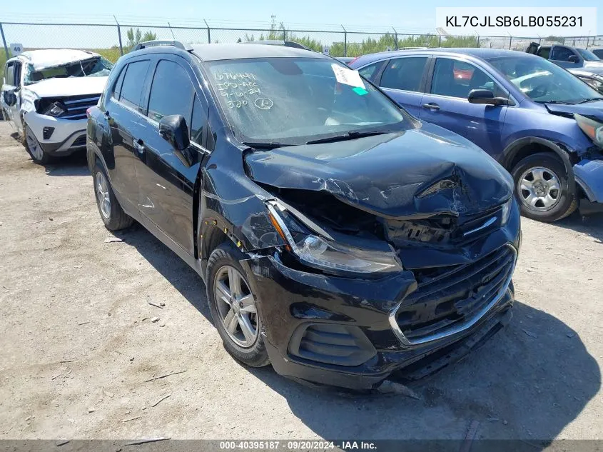 KL7CJLSB6LB055231 2020 Chevrolet Trax Fwd Lt