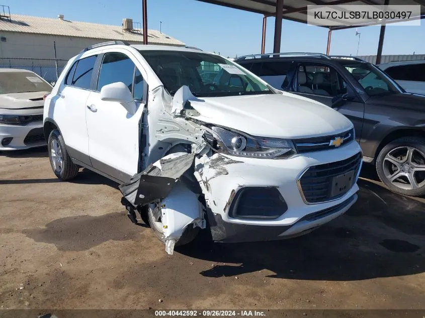 KL7CJLSB7LB030497 2020 Chevrolet Trax 1Lt