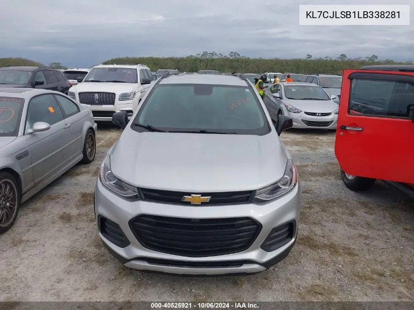 KL7CJLSB1LB338281 2020 Chevrolet Trax 1Lt