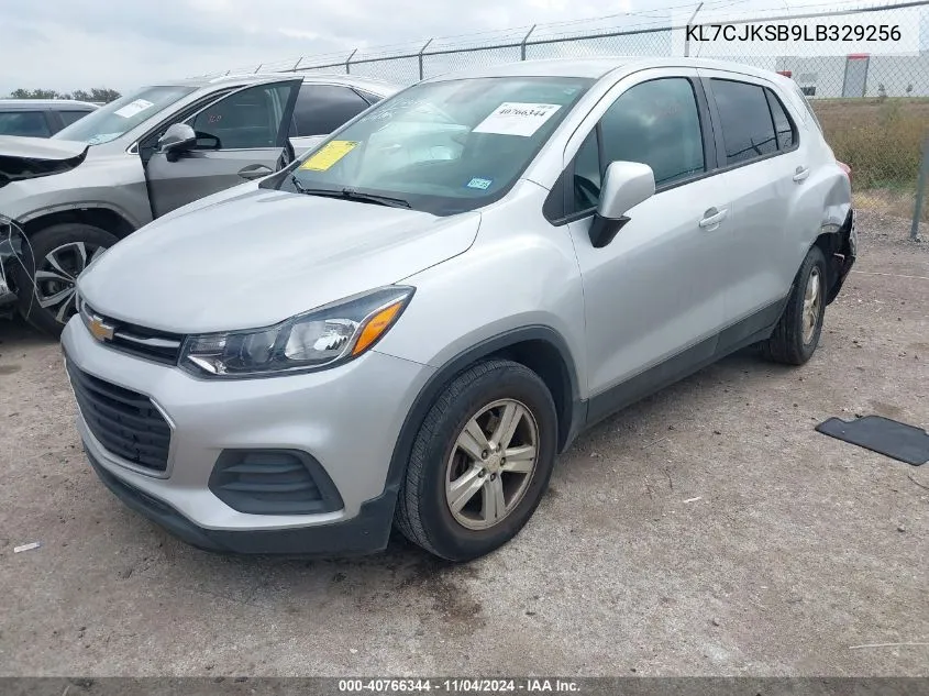 2020 Chevrolet Trax Fwd Ls VIN: KL7CJKSB9LB329256 Lot: 40766344