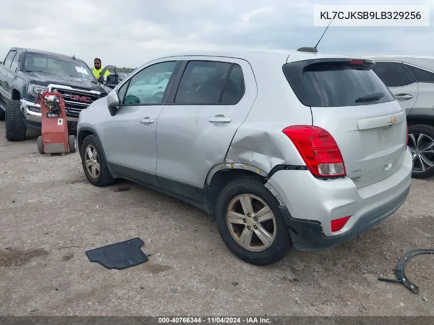 2020 Chevrolet Trax Fwd Ls VIN: KL7CJKSB9LB329256 Lot: 40766344