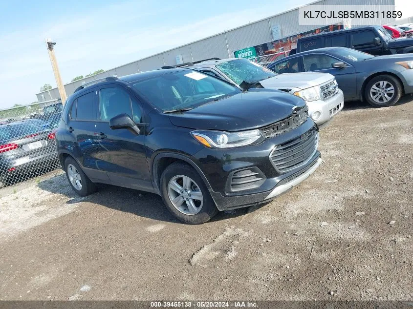 KL7CJLSB5MB311859 2021 Chevrolet Trax Fwd Lt