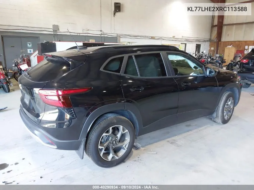 KL77LHE2XRC113588 2024 Chevrolet Trax Fwd Lt