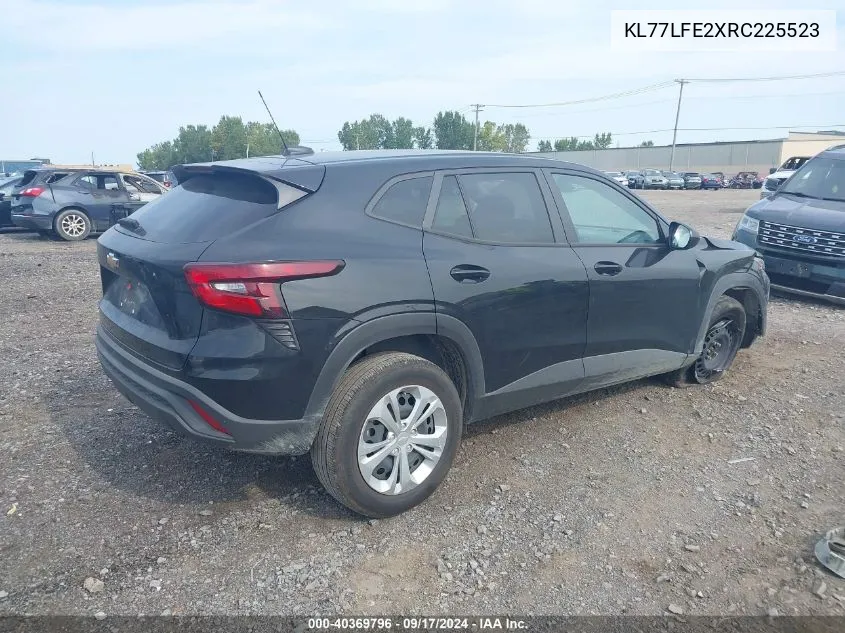 KL77LFE2XRC225523 2024 Chevrolet Trax Fwd Sp