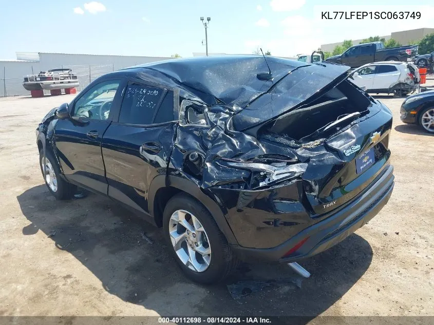 KL77LFEP1SC063749 2025 Chevrolet Trax Fwd Ls