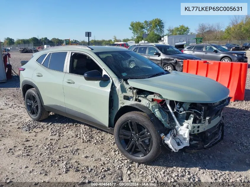 2025 Chevrolet Trax Fwd Activ VIN: KL77LKEP6SC005631 Lot: 40454577