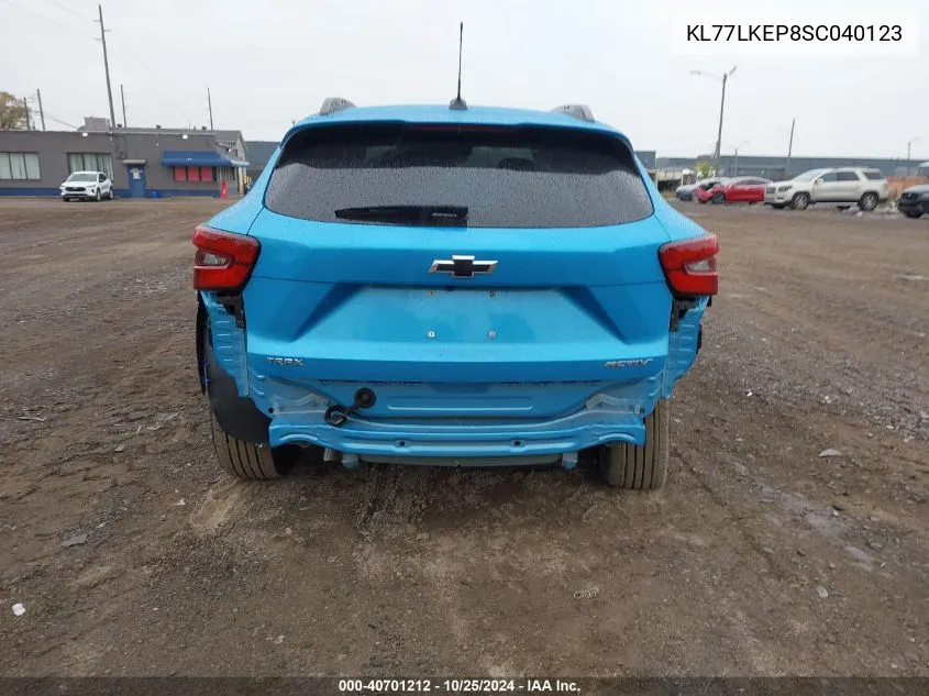 KL77LKEP8SC040123 2025 Chevrolet Trax Fwd Activ