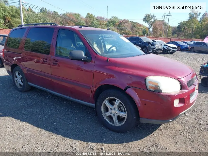 2005 Chevrolet Uplander Ls VIN: 1GNDV23LX5D245545 Lot: 40582785