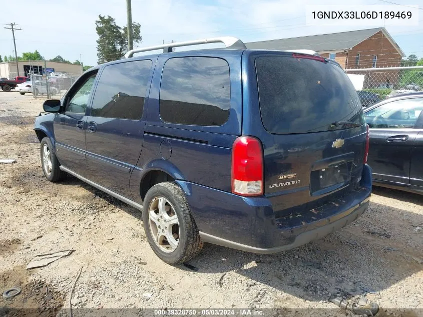 1GNDX33L06D189469 2006 Chevrolet Uplander Lt