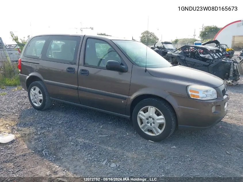 1GNDU23W08D165673 2008 Chevrolet Uplander