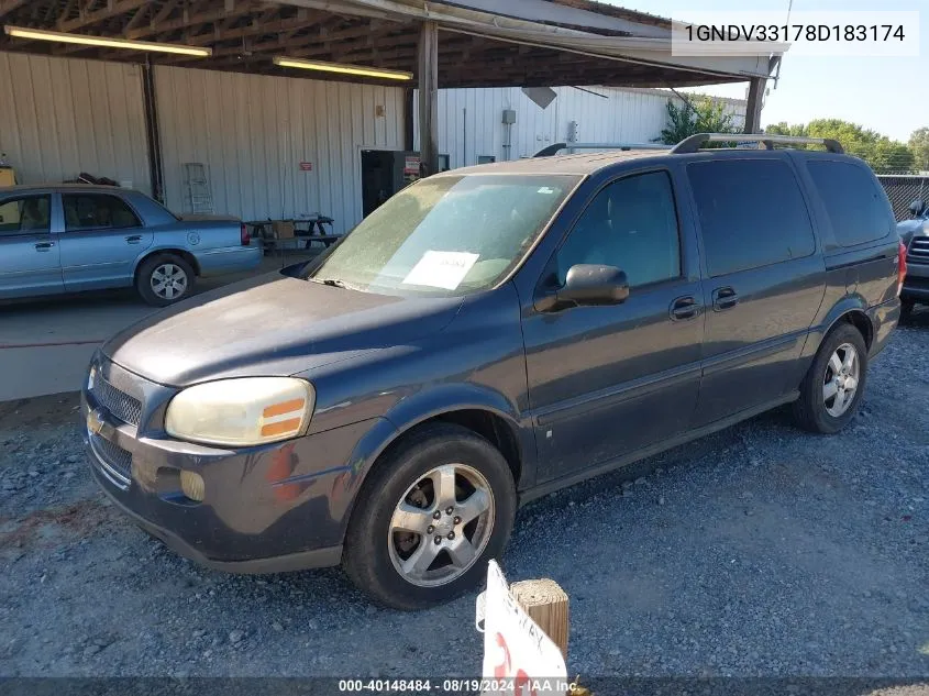 1GNDV33178D183174 2008 Chevrolet Uplander Lt