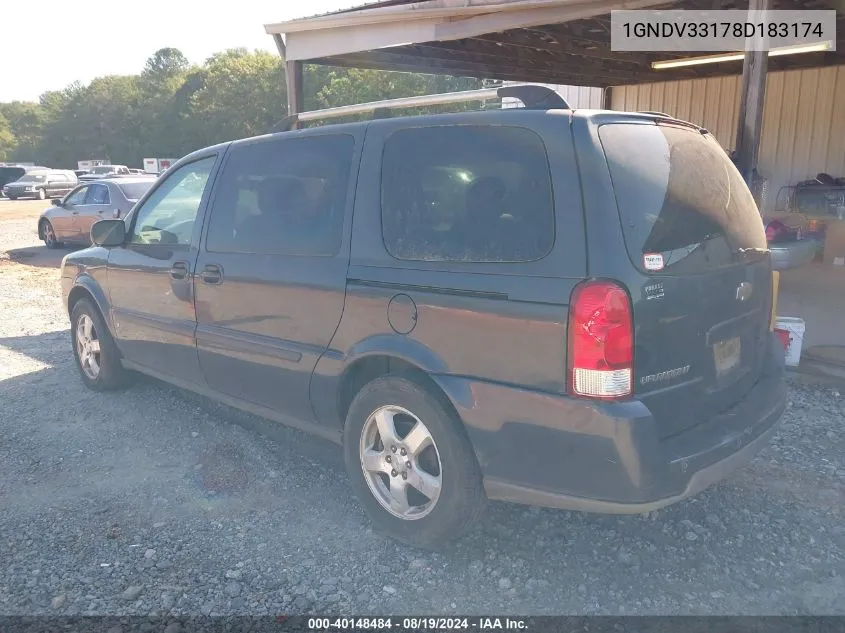 1GNDV33178D183174 2008 Chevrolet Uplander Lt