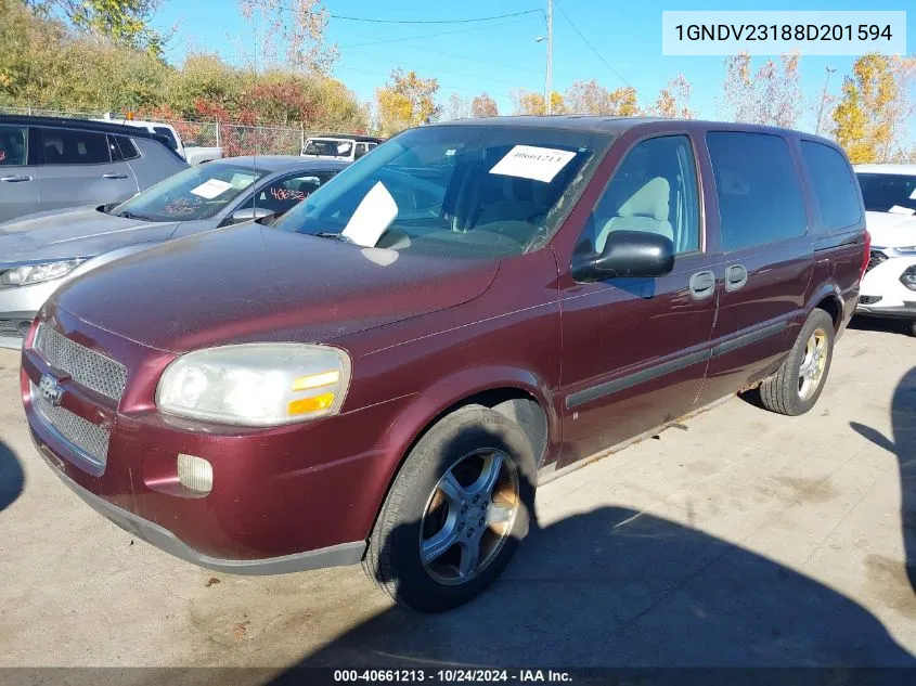 1GNDV23188D201594 2008 Chevrolet Uplander Ls