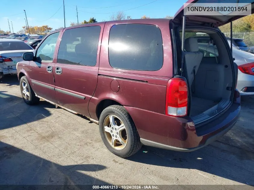 1GNDV23188D201594 2008 Chevrolet Uplander Ls