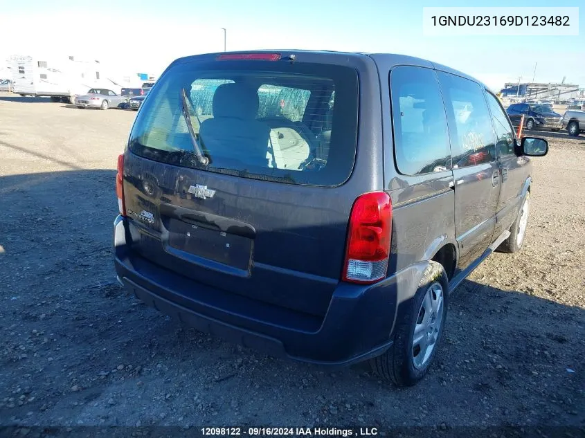 1GNDU23169D123482 2009 Chevrolet Uplander Ls