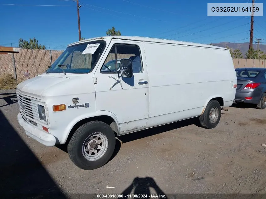 1962 Chevrolet G20 VIN: CGS252U164159 Lot: 40818080