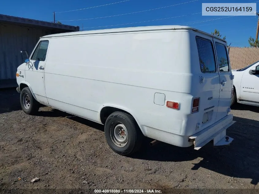 1962 Chevrolet G20 VIN: CGS252U164159 Lot: 40818080