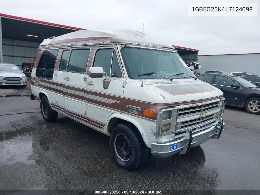 1990 Chevrolet G20 VIN: 1GBEG25K4L7124098 Lot: 40323258