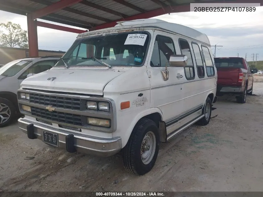 1993 Chevrolet G20 VIN: 2GBEG25Z7P4107889 Lot: 40709344