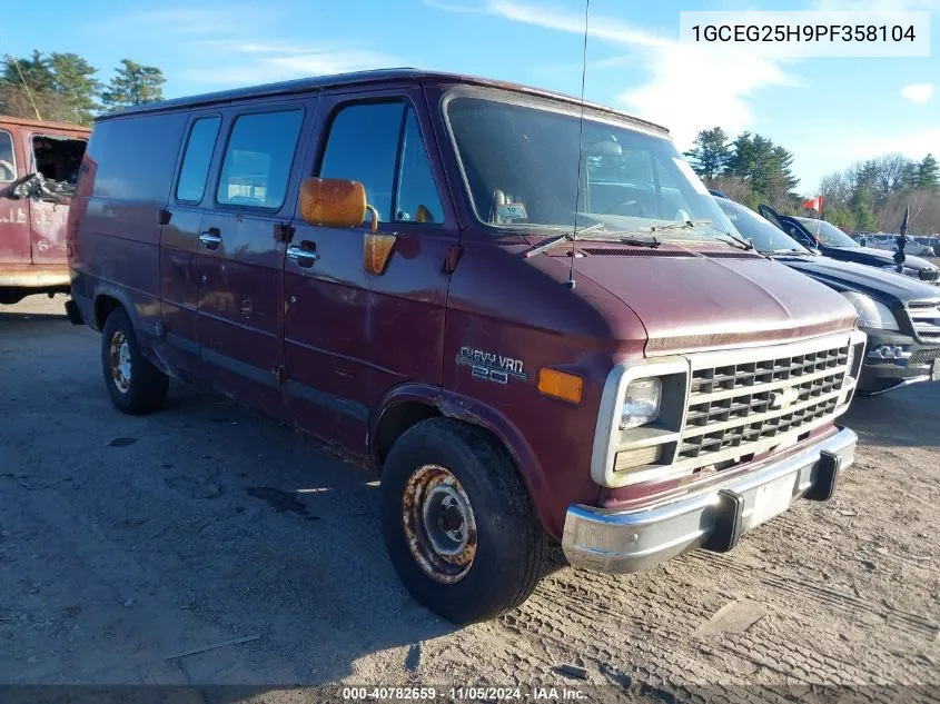 1993 Chevrolet G20 VIN: 1GCEG25H9PF358104 Lot: 40782659