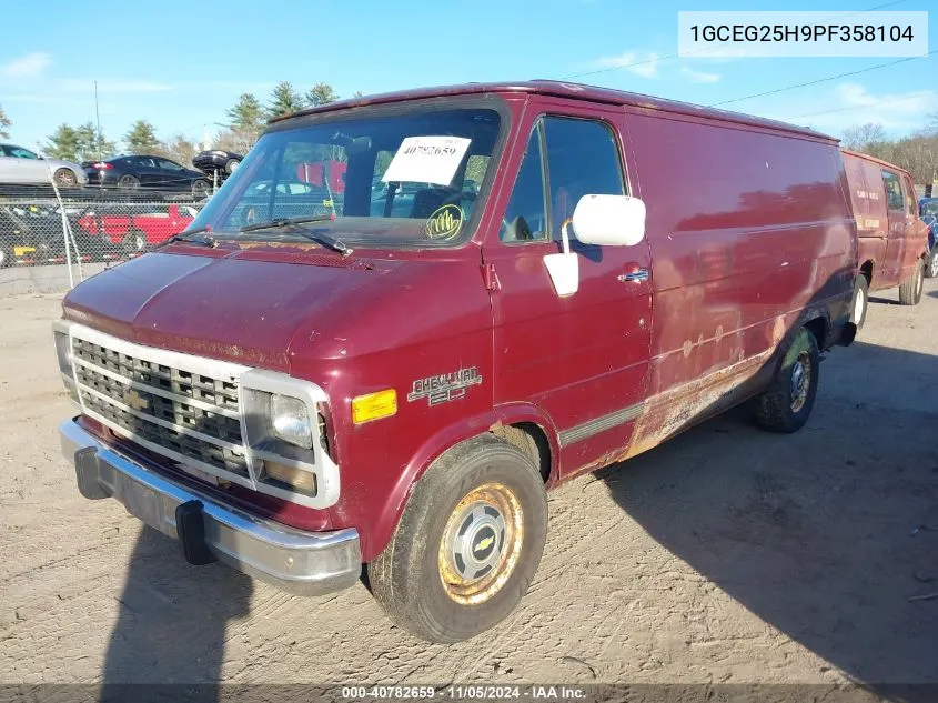 1993 Chevrolet G20 VIN: 1GCEG25H9PF358104 Lot: 40782659