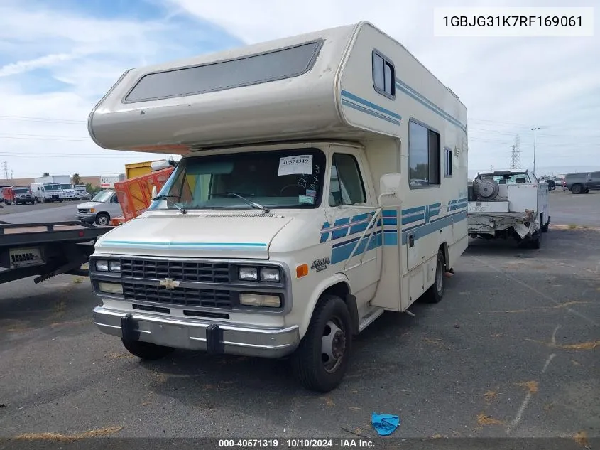 1994 Chevrolet G30 VIN: 1GBJG31K7RF169061 Lot: 40571319