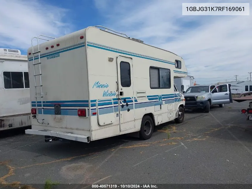 1994 Chevrolet G30 VIN: 1GBJG31K7RF169061 Lot: 40571319