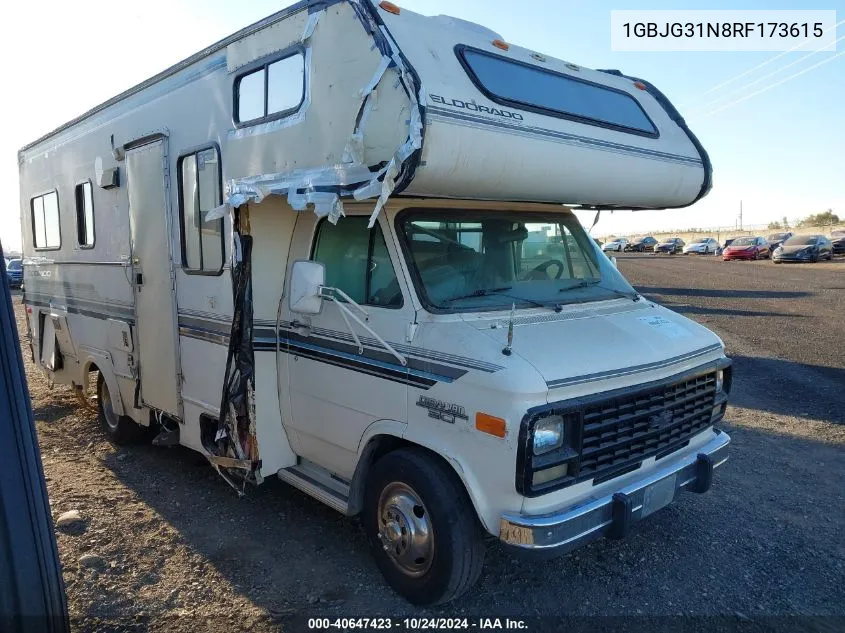 1994 Chevrolet G30 VIN: 1GBJG31N8RF173615 Lot: 40647423