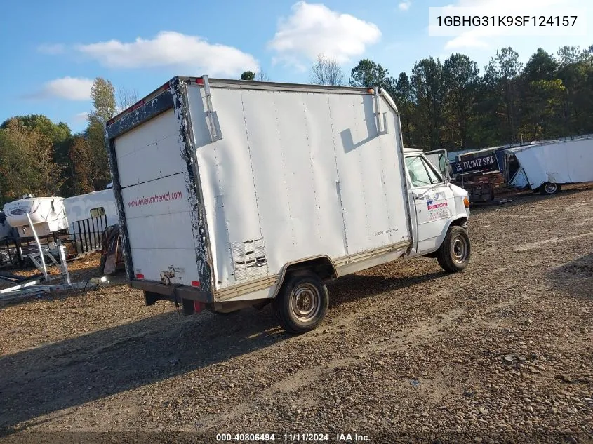 1995 Chevrolet G30 VIN: 1GBHG31K9SF124157 Lot: 40806494