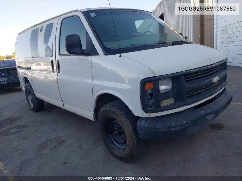 1997 Chevrolet Chevy Van VIN: 1GCGG25R8V1087550 Lot: 40454089