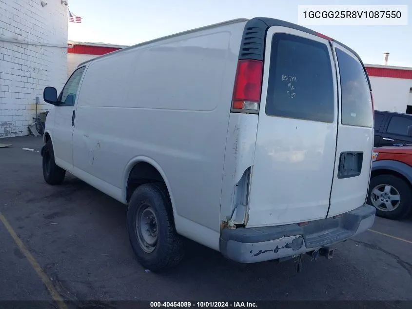 1997 Chevrolet Chevy Van VIN: 1GCGG25R8V1087550 Lot: 40454089