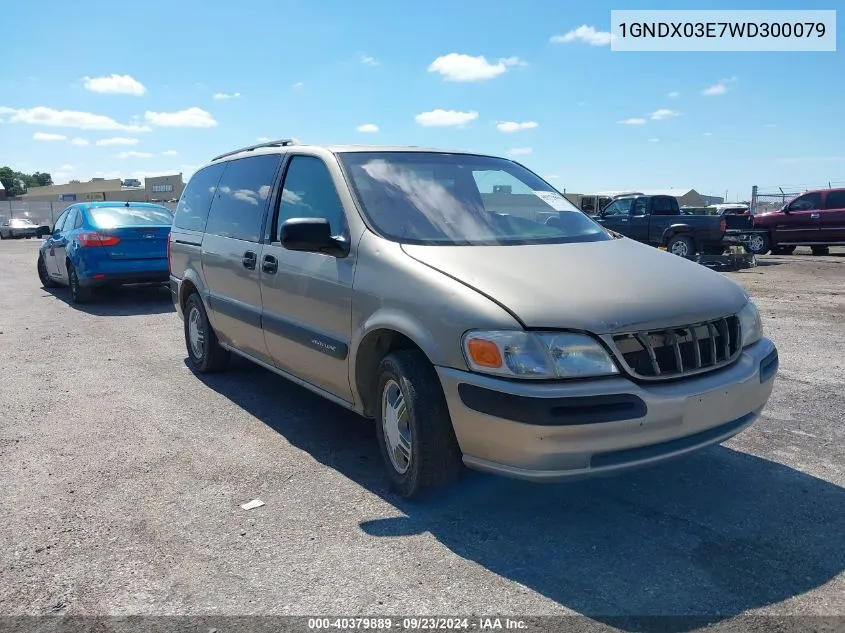 1GNDX03E7WD300079 1998 Chevrolet Venture