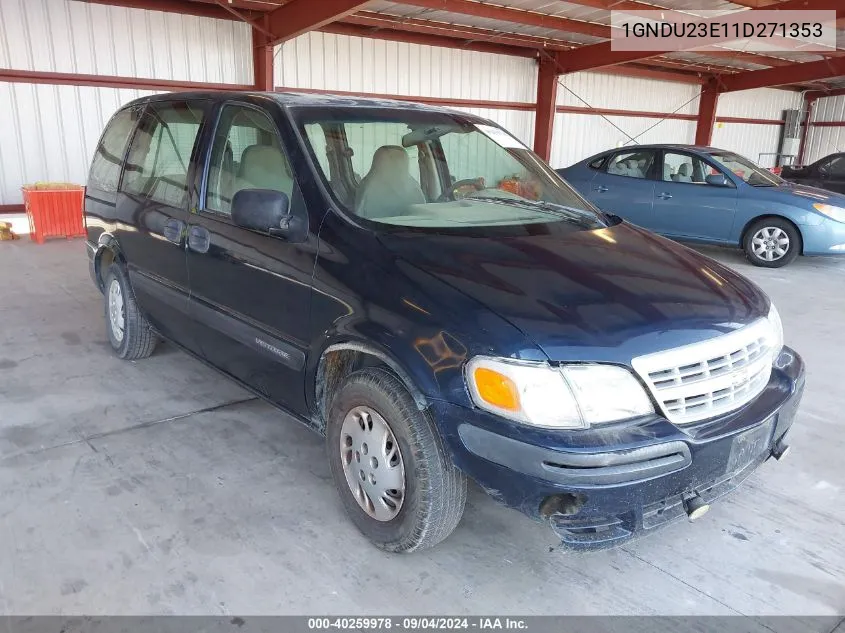 1GNDU23E11D271353 2001 Chevrolet Venture Value Van