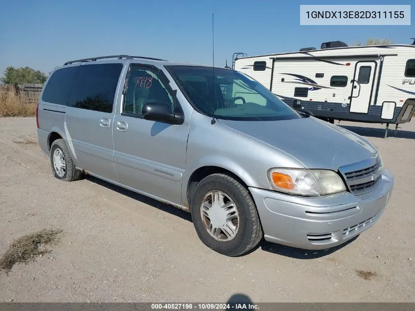 1GNDX13E82D311155 2002 Chevrolet Venture Luxury