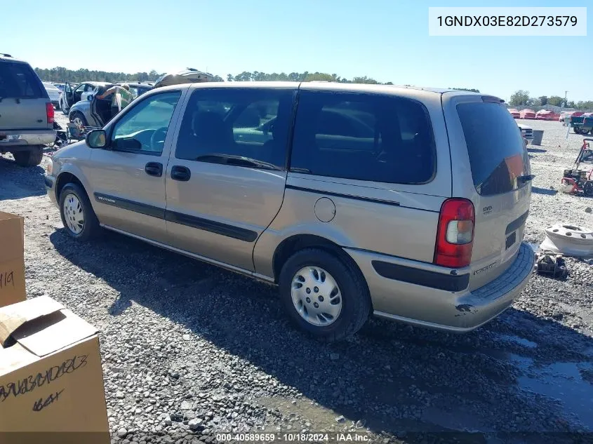 1GNDX03E82D273579 2002 Chevrolet Venture Plus