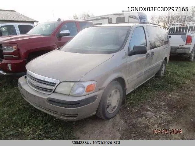 1GNDX03E03D297165 2003 Chevrolet Venture