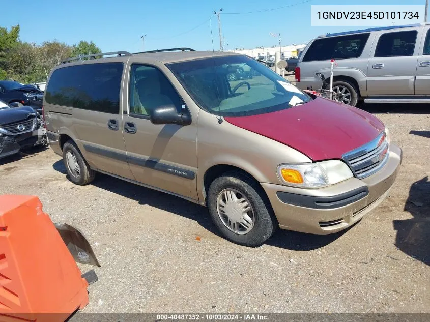 2005 Chevrolet Venture Ls VIN: 1GNDV23E45D101734 Lot: 40487352