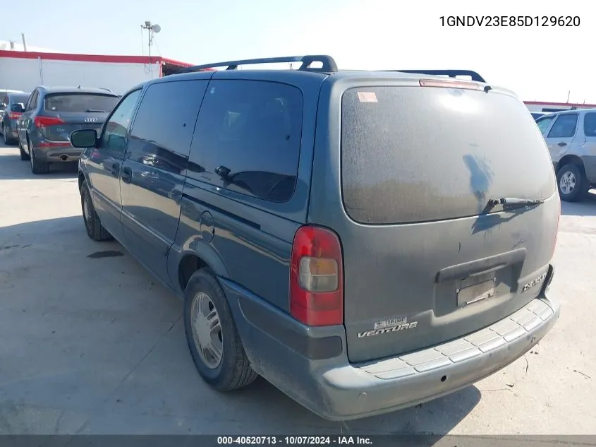 1GNDV23E85D129620 2005 Chevrolet Venture Ls