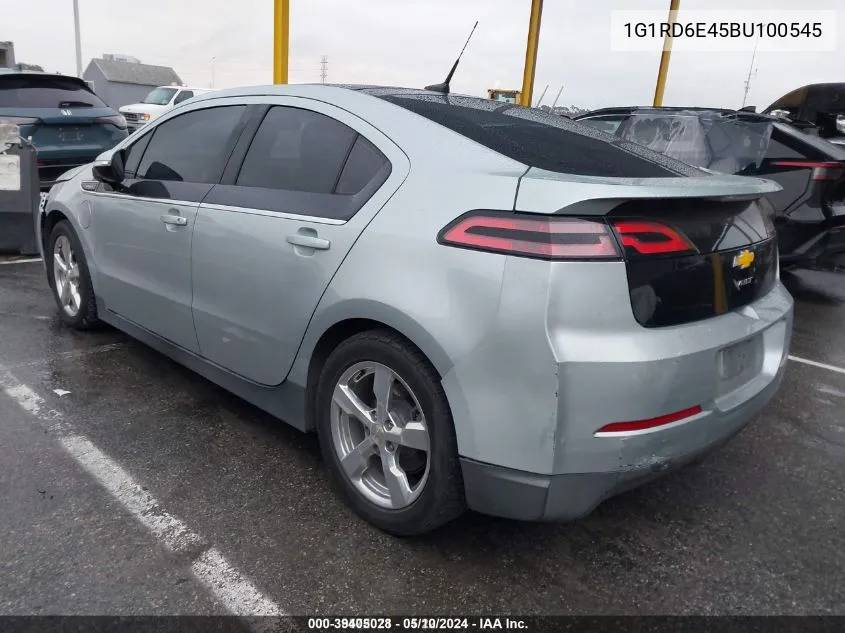 1G1RD6E45BU100545 2011 Chevrolet Volt