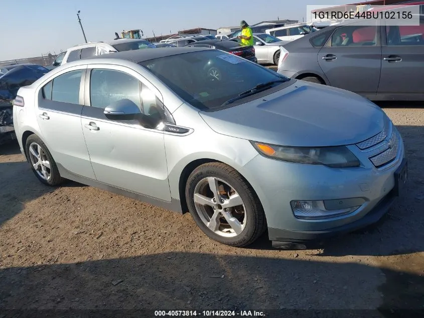 1G1RD6E44BU102156 2011 Chevrolet Volt