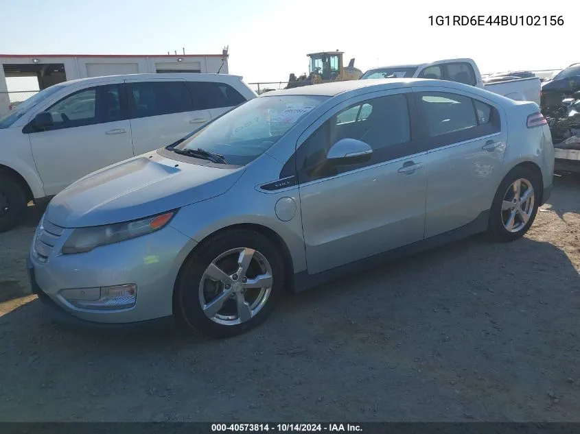 1G1RD6E44BU102156 2011 Chevrolet Volt