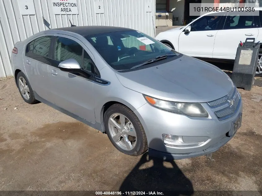 2011 Chevrolet Volt VIN: 1G1RC6E44BU100586 Lot: 40848196